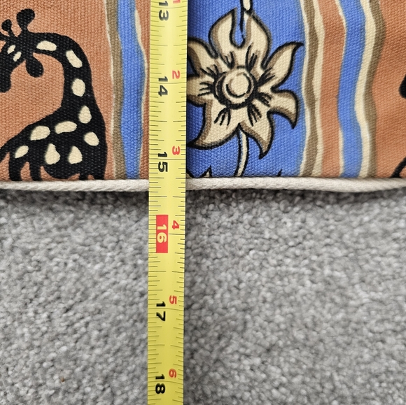 Canvas Giraffe and Turtle Bag - Picture 4 of 11